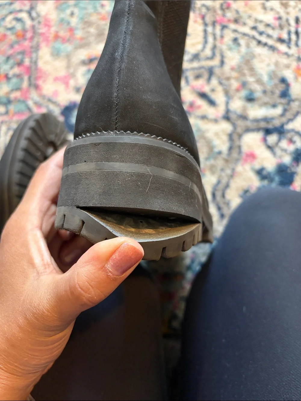 Toms Black Bennet chelsea Ankle Boots
